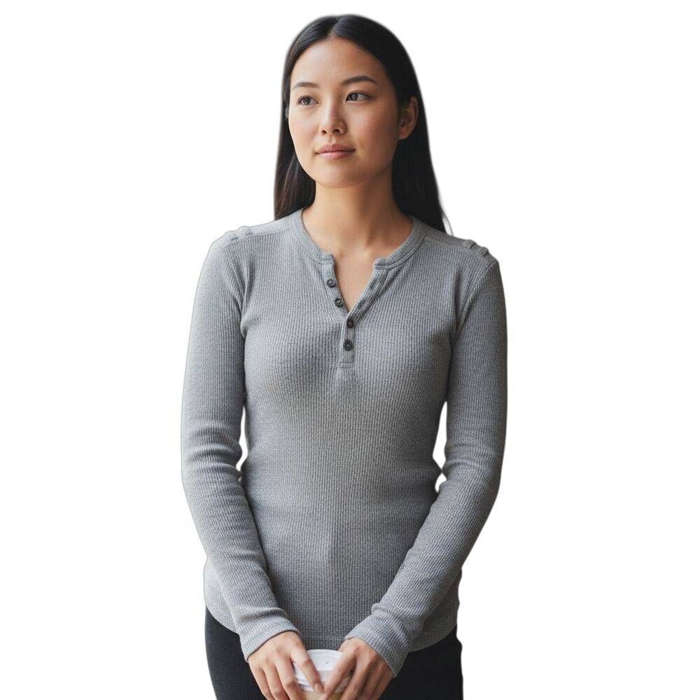 G BY GUESS GRAY SHIRT SZ.S EUC.